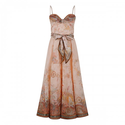 Alchemy structured midi dress