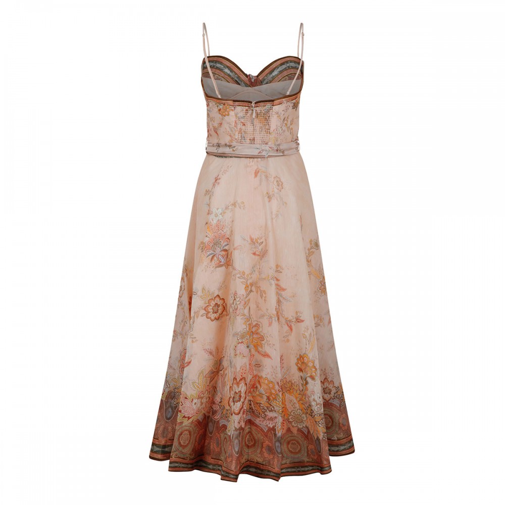 Alchemy structured midi dress