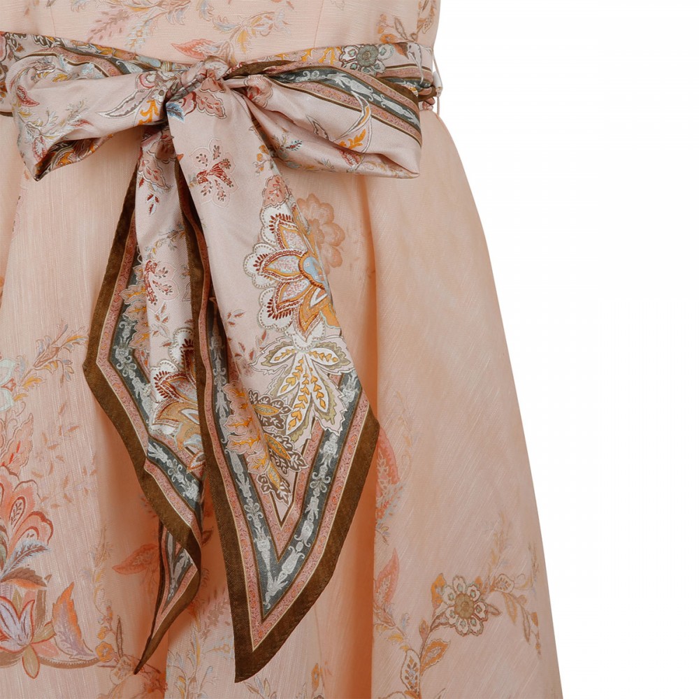 Alchemy structured midi dress