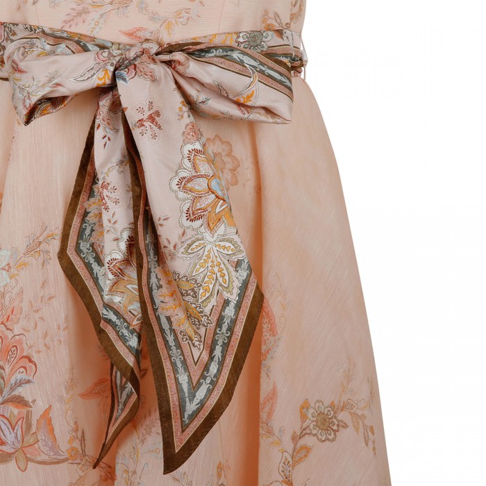 Alchemy structured midi dress