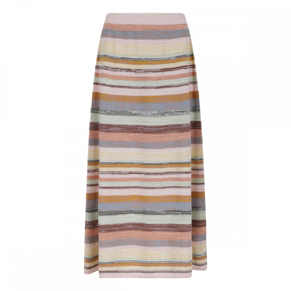 Luna mouline midi skirt