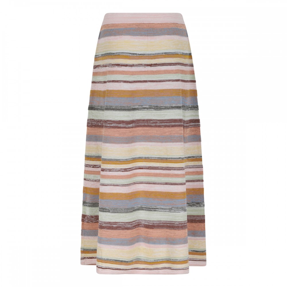 Luna mouline midi skirt