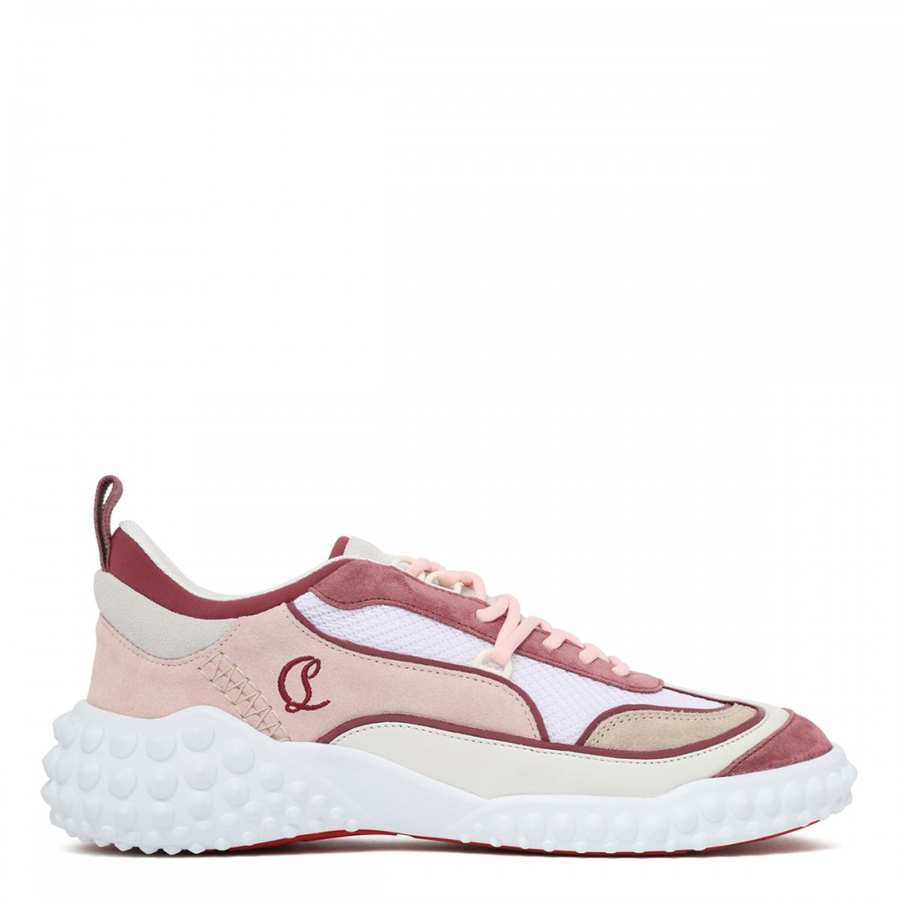 Mara pink and white sneakers