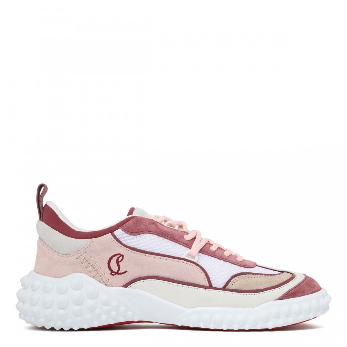 Mara pink and white sneakers