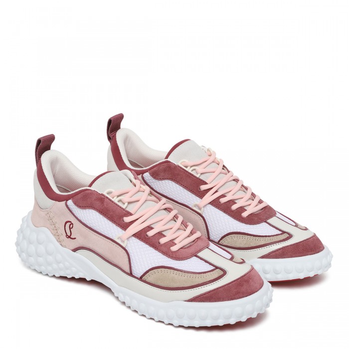 Mara pink and white sneakers