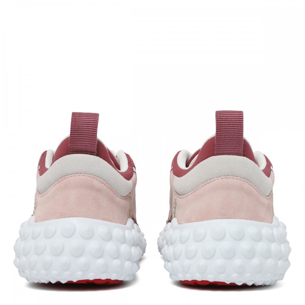 Mara pink and white sneakers