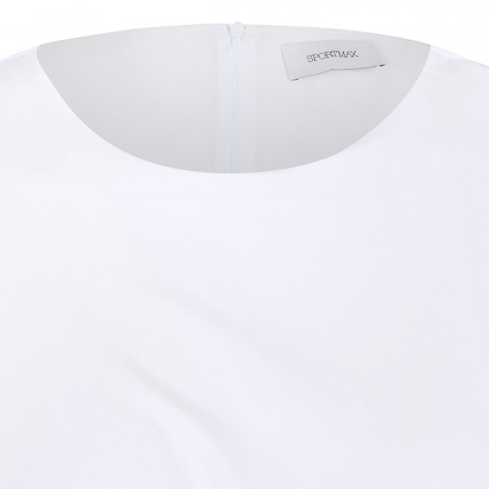 Sleeveless stretch jersey dress