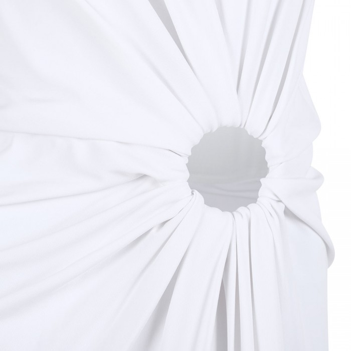 Sleeveless stretch jersey dress