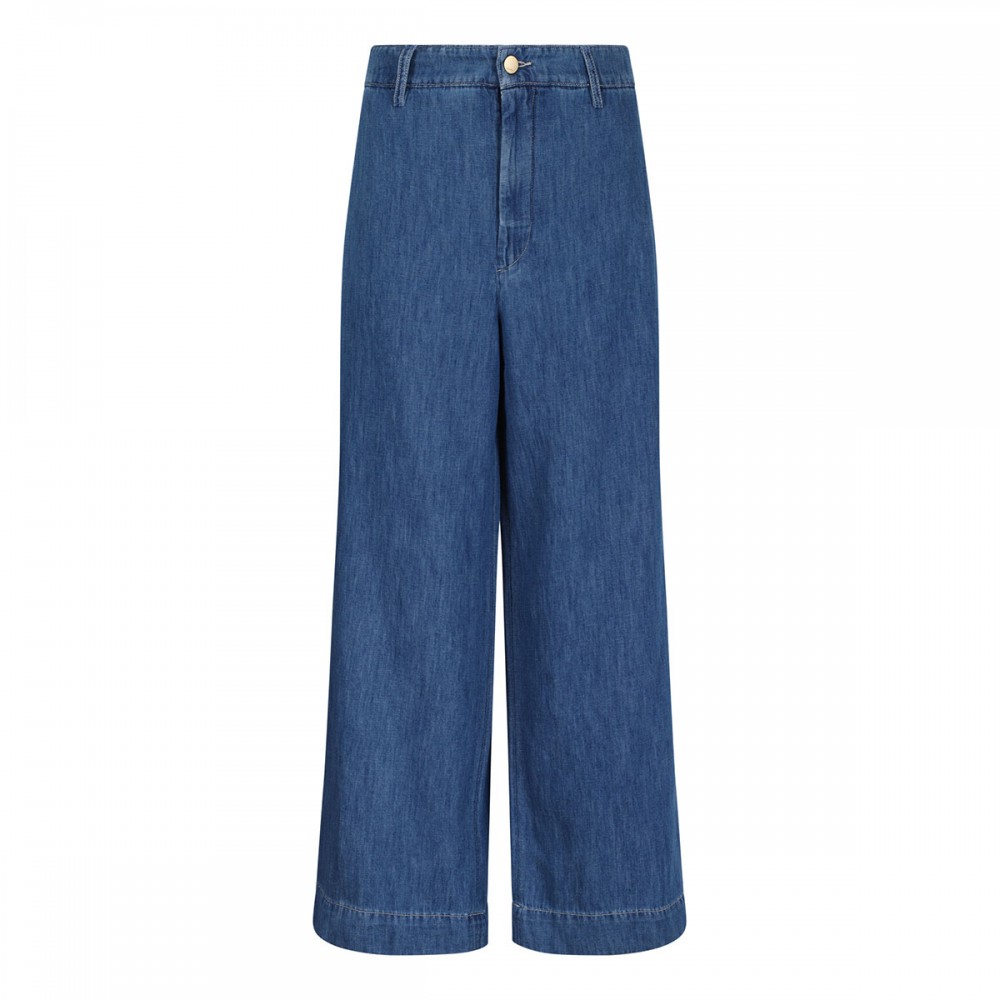Mastice cotton and linen denim jeans