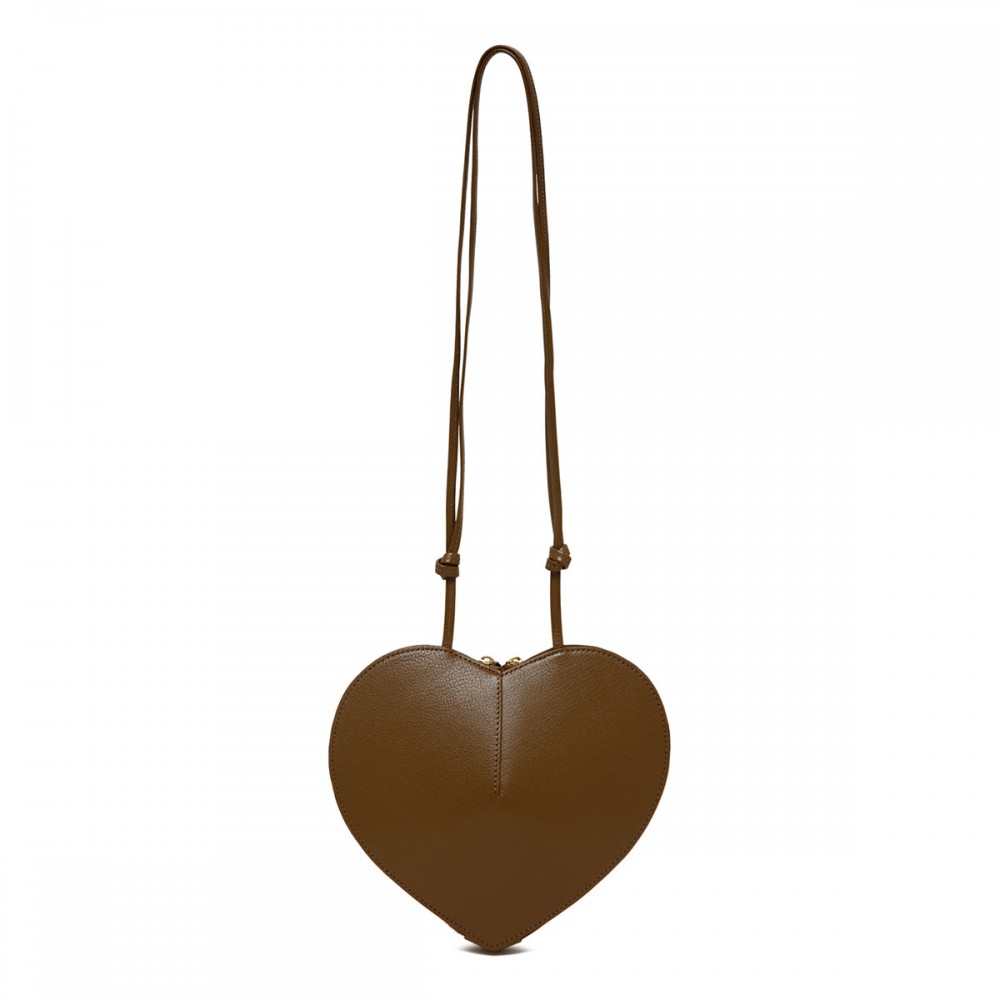 Le Coeur suede leather bag