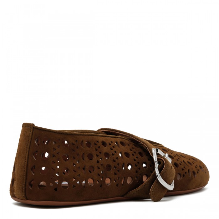 Vienne suede ballerinas