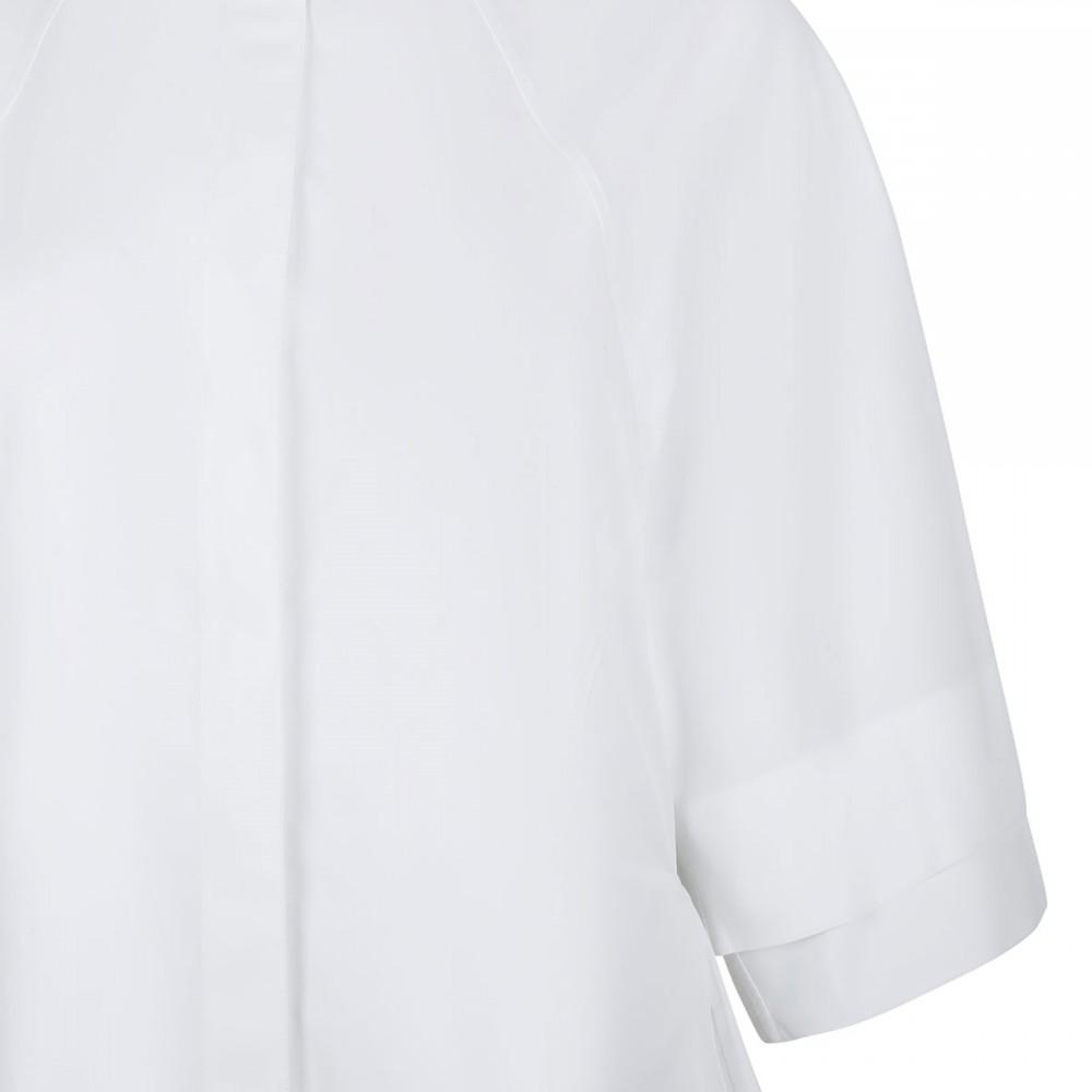 Panelled poplin dress