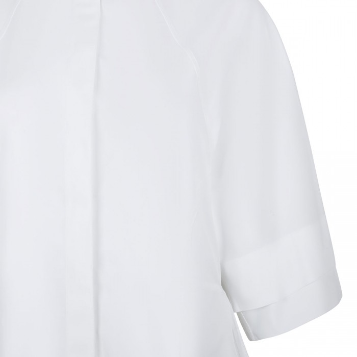 Panelled poplin dress