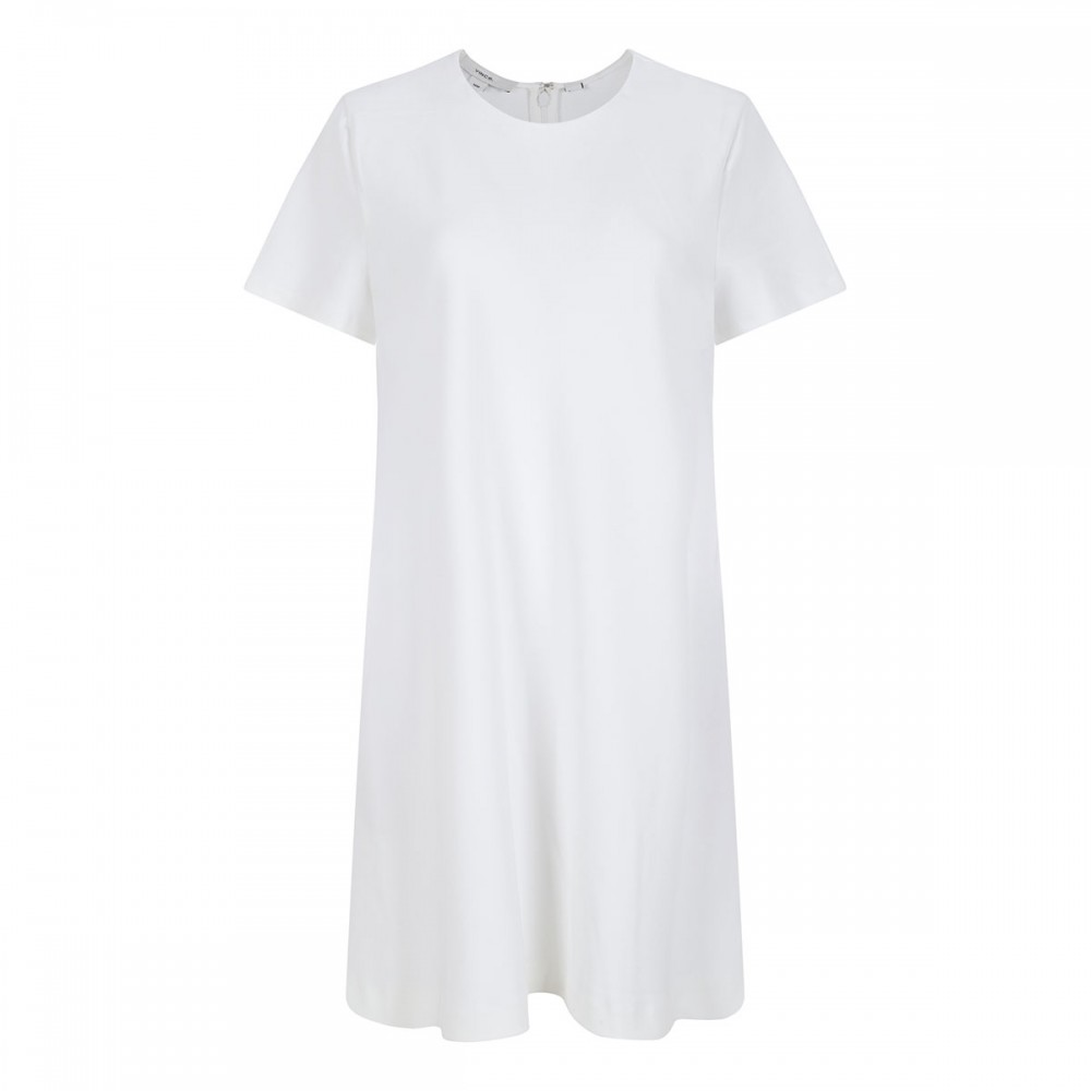 Bias stretch fabric dress