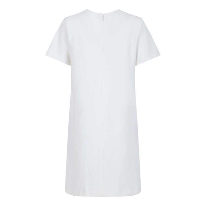 Bias stretch fabric dress