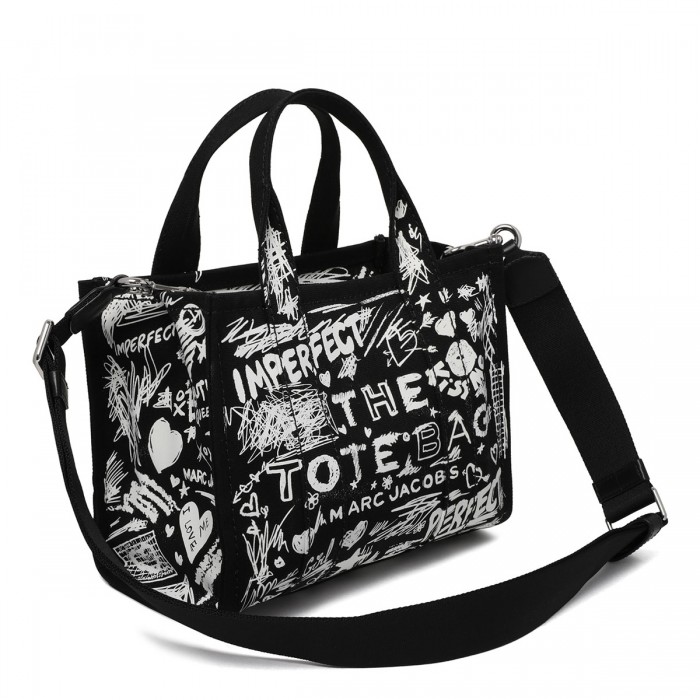 The Punk Scribble small tote bag