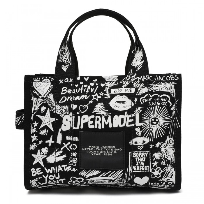 The Punk Scribble small tote bag