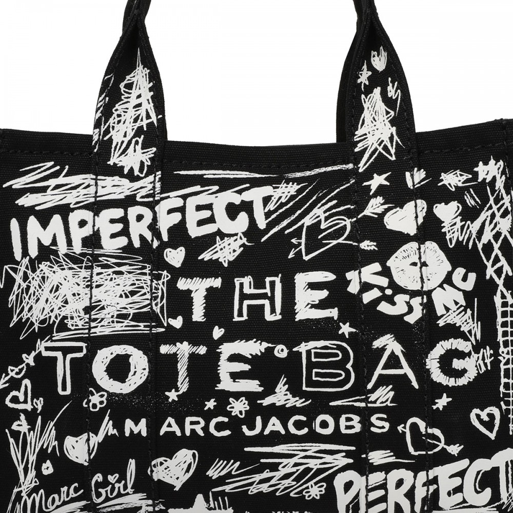 The Punk Scribble small tote bag