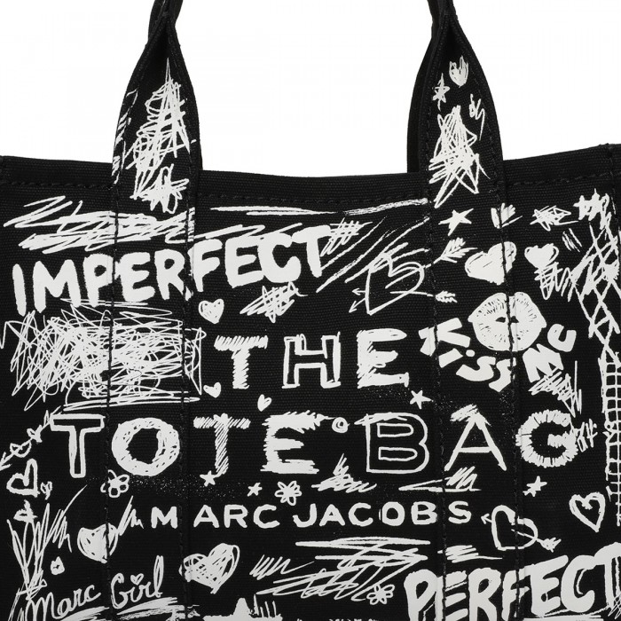 The Punk Scribble small tote bag