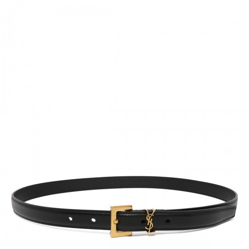 Cassandre leather thin belt