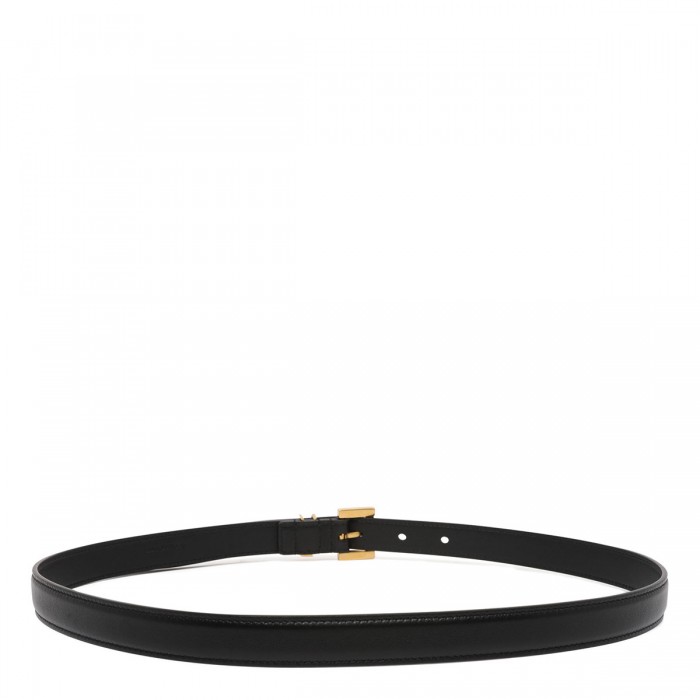 Cassandre leather thin belt