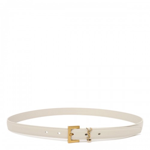 Cassandre leather thin belt