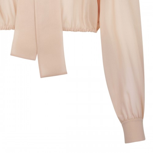 Silk georgette and lace blouse 2