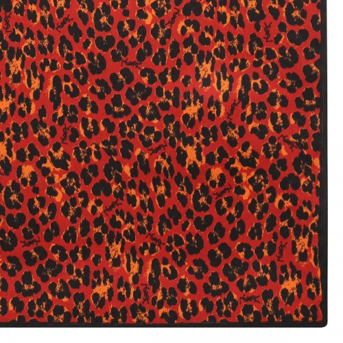 Leopard silk square scarf 2