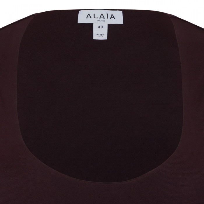 Asymmetric fluid jersey dress