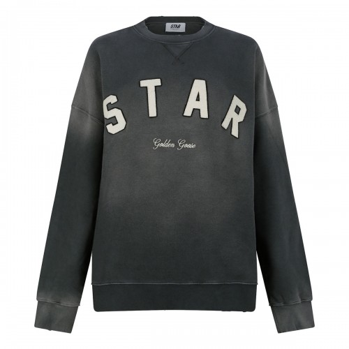 Star cotton sweatshirt