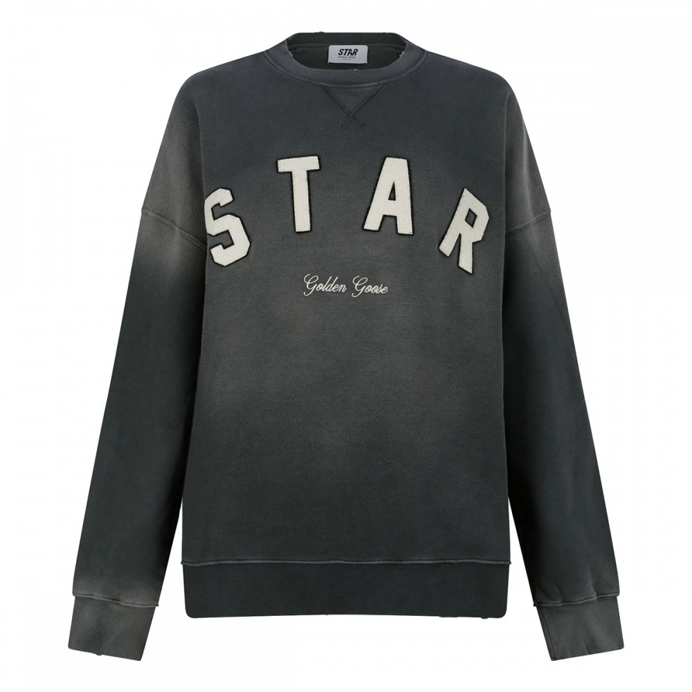 Star cotton sweatshirt