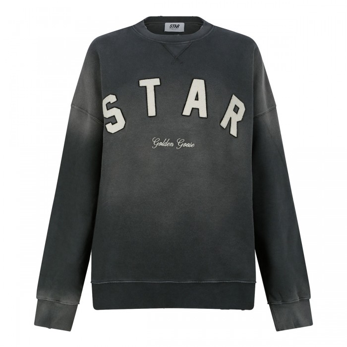 Star cotton sweatshirt