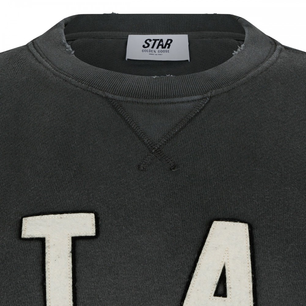 Star cotton sweatshirt