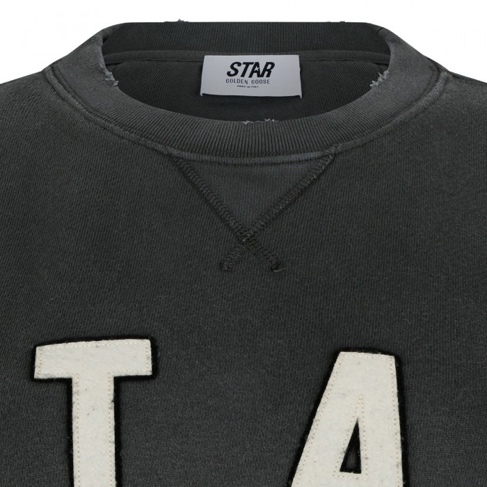 Star cotton sweatshirt