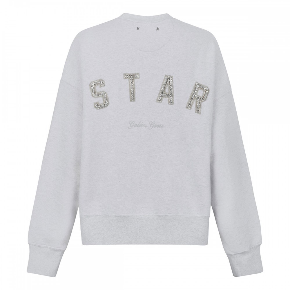 Star cotton sweatshirt