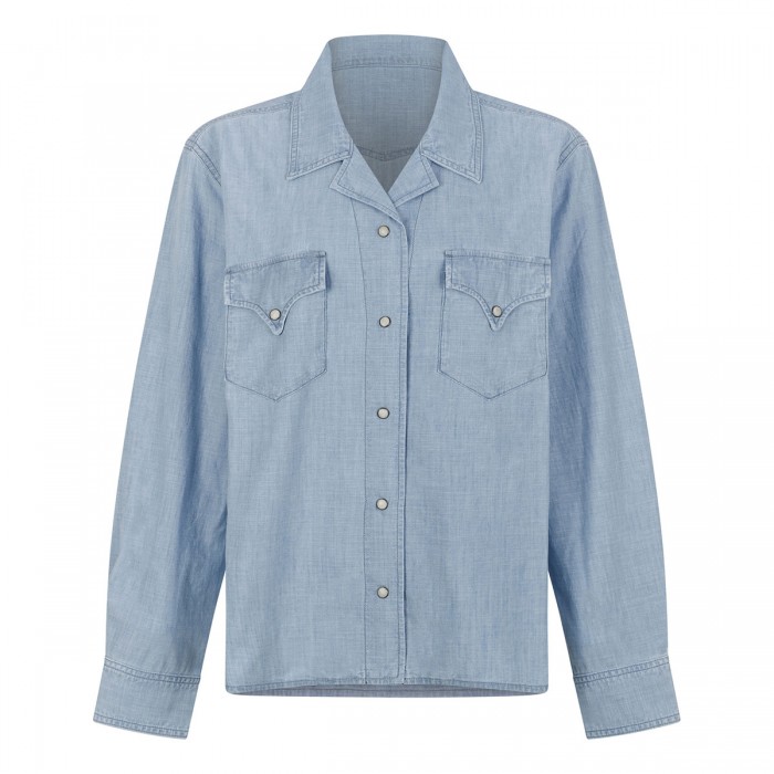 Berthe chambray shirt