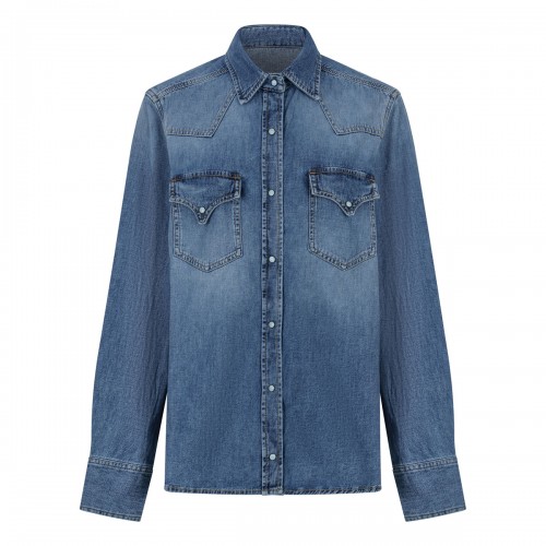 Ntex denim western shirt