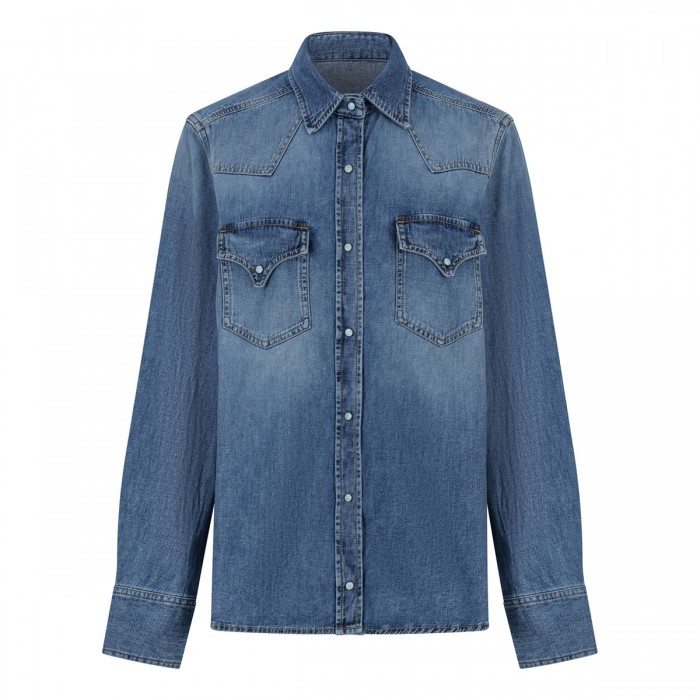 Ntex denim western shirt
