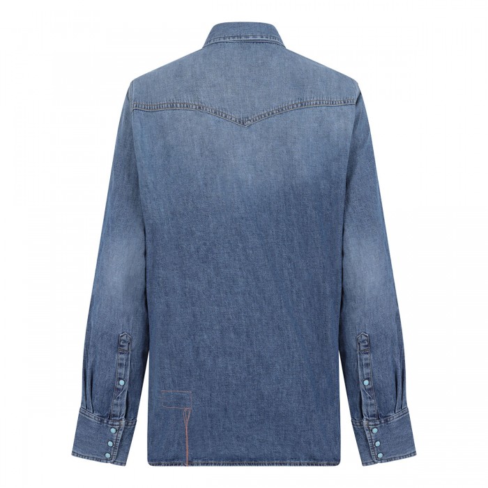 Ntex denim western shirt