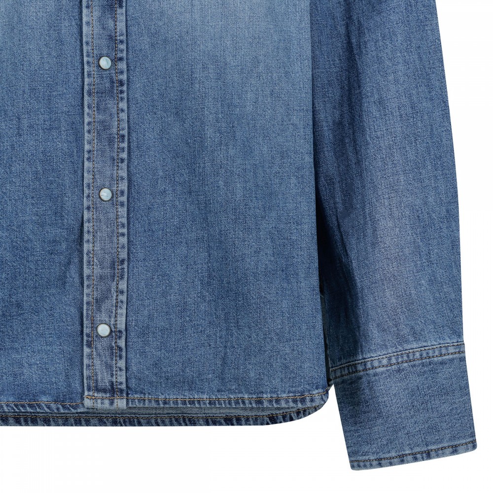 Ntex denim western shirt