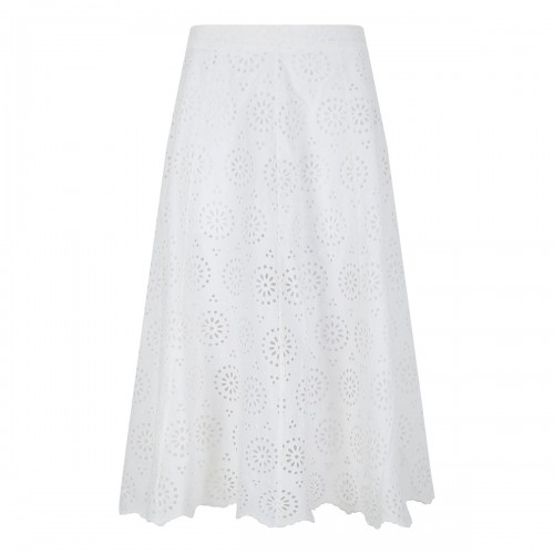 The Solstice Eyelet skirt