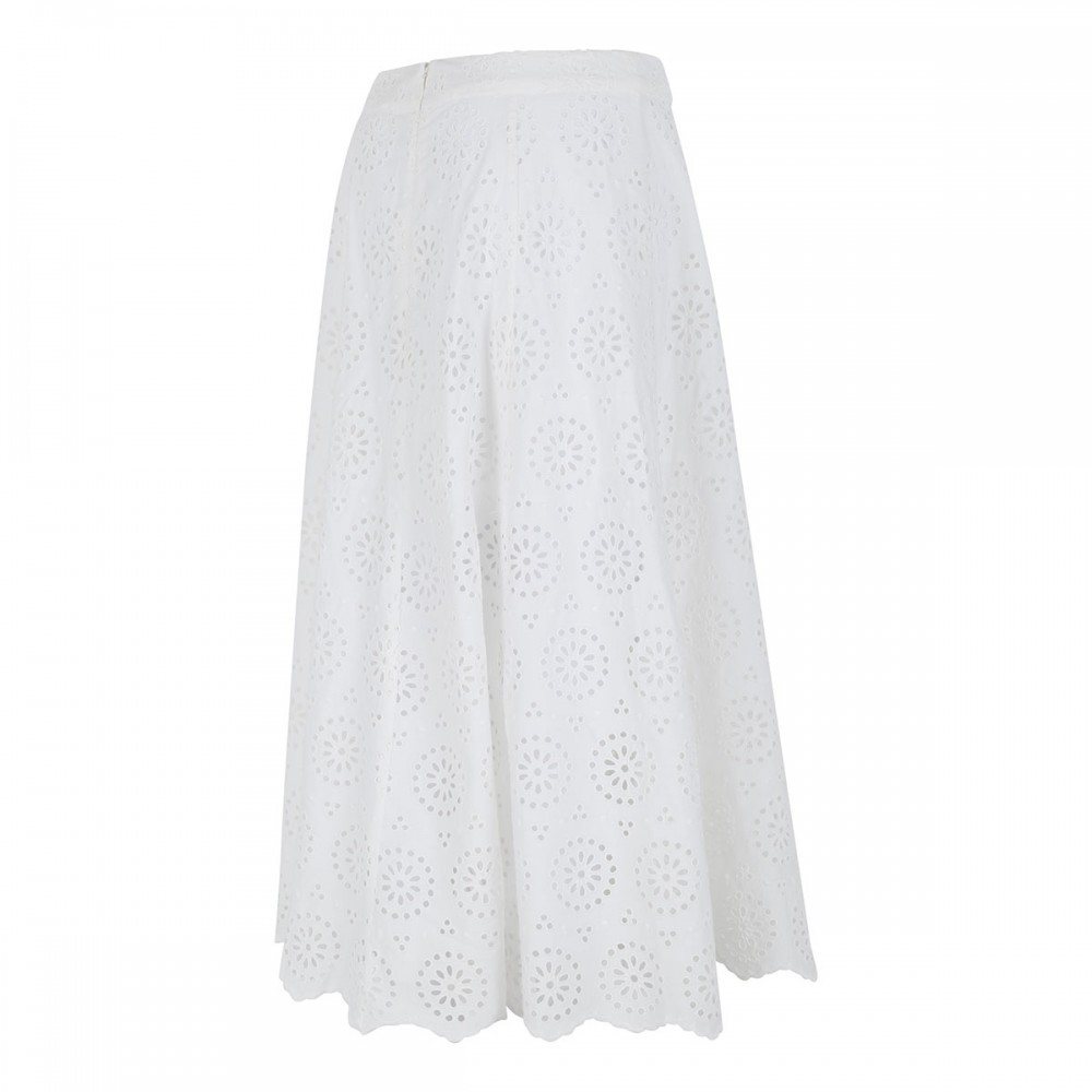 The Solstice Eyelet skirt