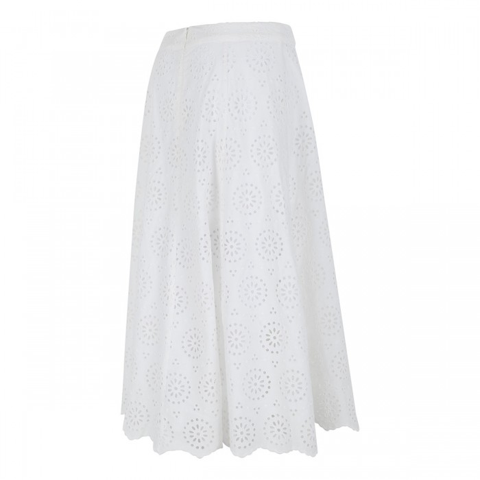 The Solstice Eyelet skirt