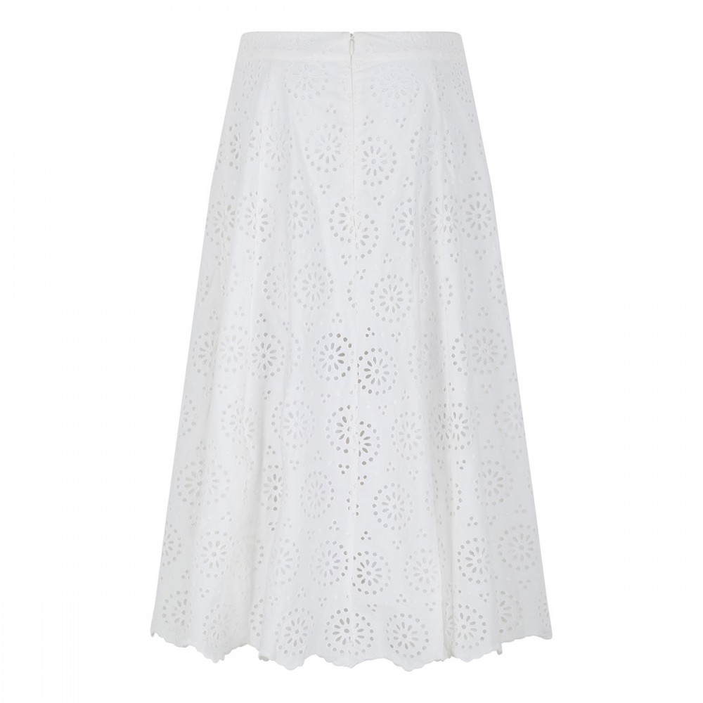 The Solstice Eyelet skirt