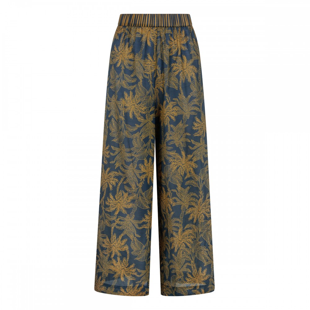 Itinerant cotton voile pants