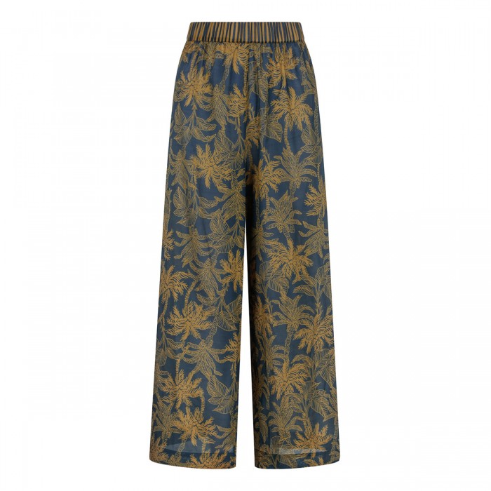 Itinerant cotton voile pants
