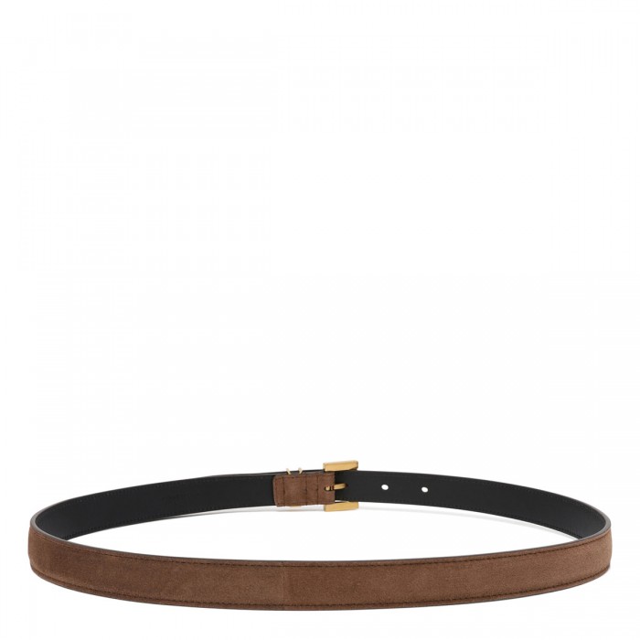 Cassandre suede thin belt