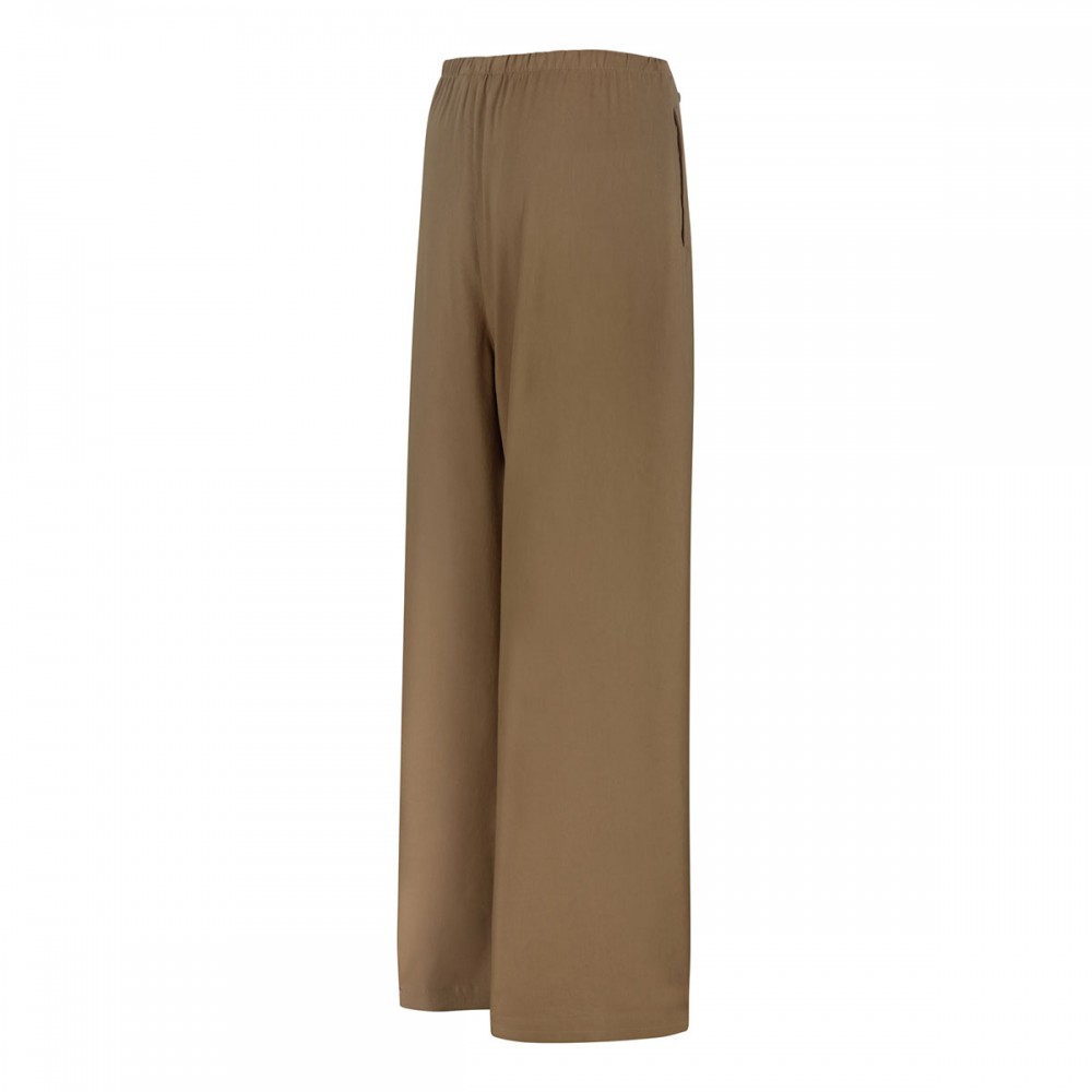 Destino linen and viscose canvas pants