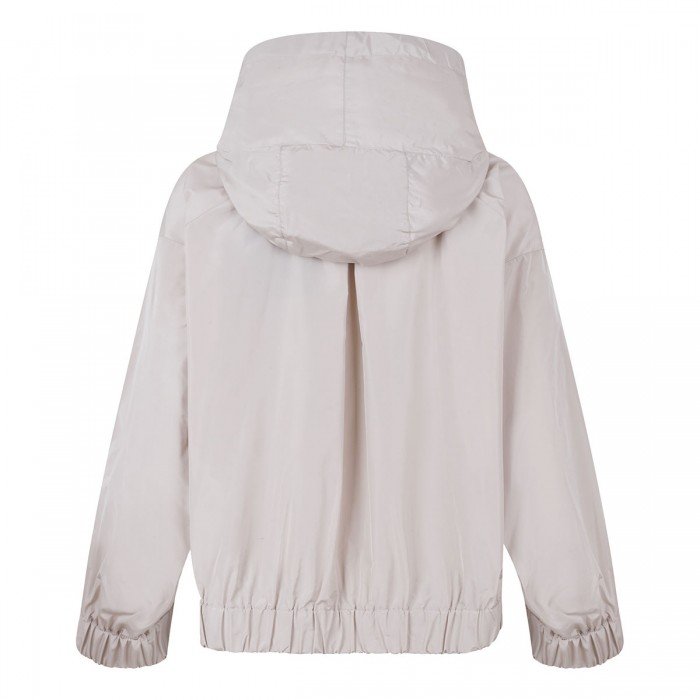 Cammeo water-repellent taffeta short jacket