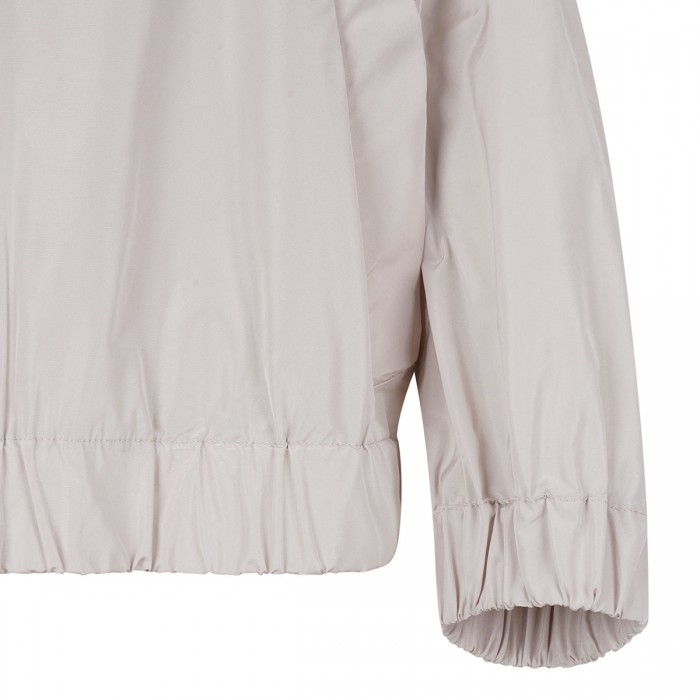 Cammeo water-repellent taffeta short jacket